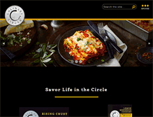 Tablet Screenshot of culinarycircle.com